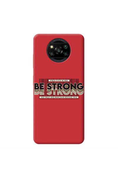 Other Xiaomi Poco X3 /X3 Pro Positivemind Red Colored Silicone TPU Θήκη