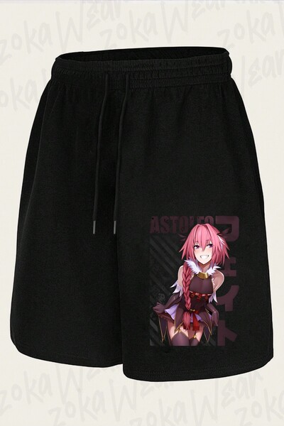 ZOKAWEAR شورت مطبوع بتصميم Fate Astolfo للجنسين