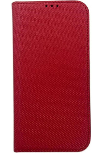 OEM Smart Magnet Book Plastic Roșu (Moto G73)