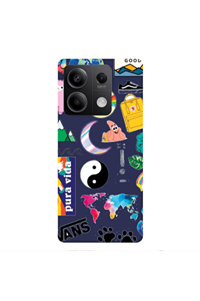 Other Xiaomi Redmi Note 13 5G Vans Dark blue Colored Silicone TPU Θήκη