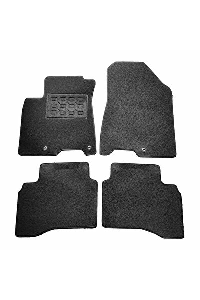 RapidAuto Covorase mocheta Kia Niro 2017-> prezent, Negre, set de 4 bucati