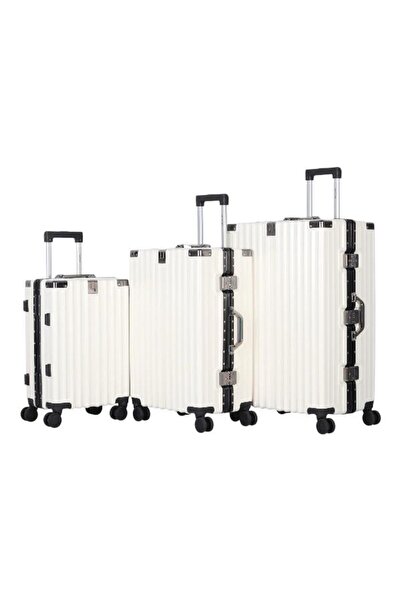 AVIATOR Aviator Brand Luggage Set - Made of Polycarbonate - Aluminum Frame - ...