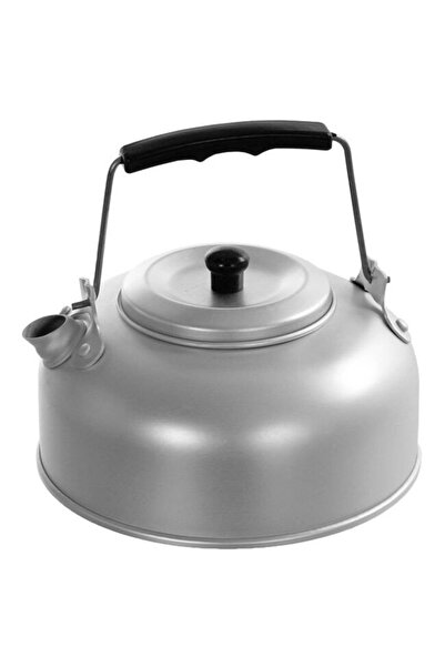 Mil-Tec Ceainic camping, MIL-TEC, Aluminiu, 800ml, Gri