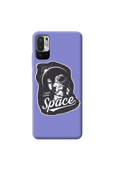 Other Xiaomi Redmi Note 10 Pro 5G I need more spacee Purple Colored Silicone ...