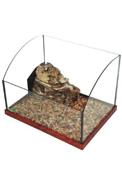 Pet Hellas Γυάλινο Ενυδρείο Χελώνας με Νησίδα 40x30x27.5εκ.