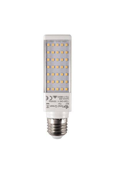 Total Green Bec LED PLC 7W E27 4000K