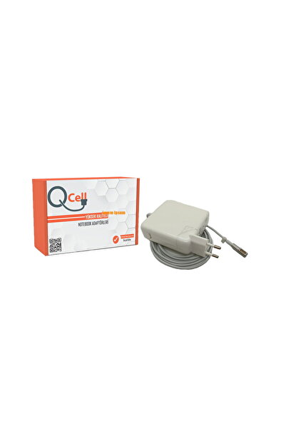Qcell APPLE MACBOOK 14.85V 3.05A 14.5V 3.1A MAGSAFE 1 Uyumlu Adaptör