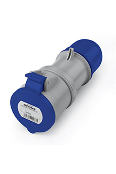 SCAME Мобилен контакт 2P+E 32A 250V, Флъф, Еднофазни контакти
