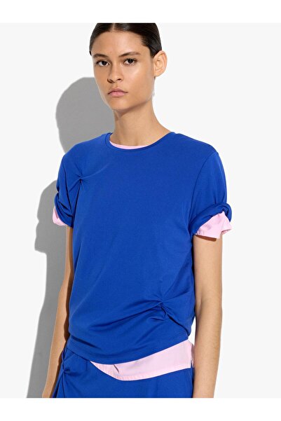 PARFOIS Kadın Fırfırlı T-Shirt