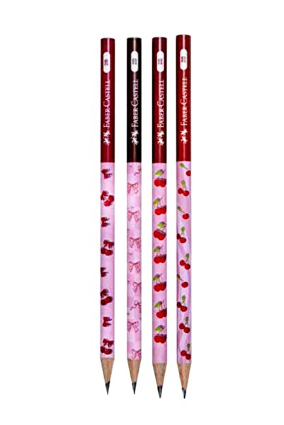 Faber Castell Cherry Kurşun Kalem 2B - 5 adet