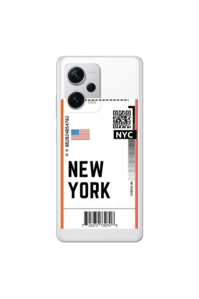 Other Xiaomi Redmi Note 12 5G New York NYC Transparent Silicone TPU Θήκη