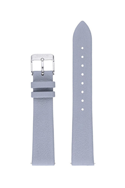 Other WATX & CO Δερμάτινο λουράκι Γκρι 38mm