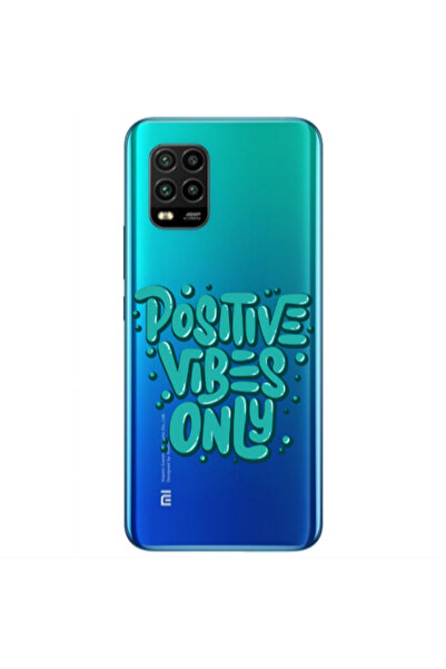 Other Xiaomi Mi 10 Lite Positive Vibes Only Transparent Silicone TPU Θήκη