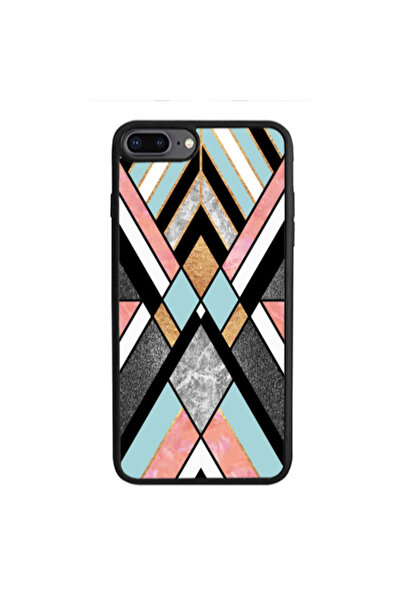 Other Apple iPhone 7 Plus marble mix Black Glossy Θήκη