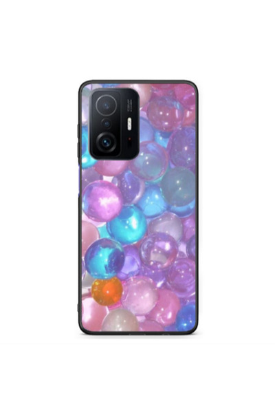 Other Xiaomi Redmi Note 11 T Gel balls Black Glossy Θήκη