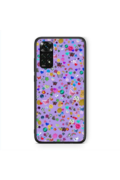 Other Xiaomi Redmi Note 11 Pro 5G Stars and Rainbow Black Glossy Θήκη