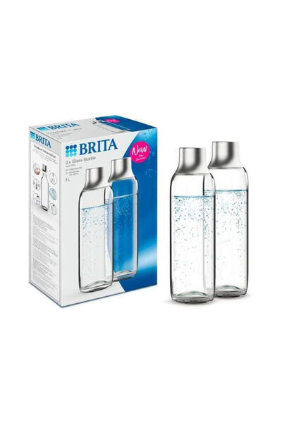 BRITA Sodatrio Γυάλινο Μπουκάλι Νερού με Βιδωτό Καπάκι Διαφανές 1000ml Κωδικό...