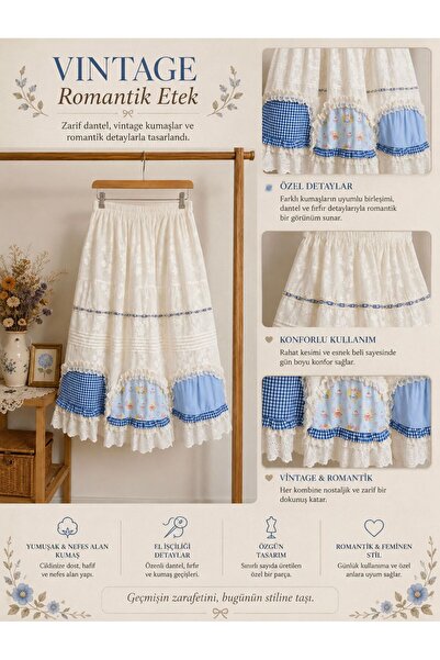 DİBA CONCEPT Vintage Skirt