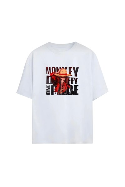 Grafftee Clothing Monkey D. Luffy Design Premium Unisex Cotton T-Shirt |   Sp...