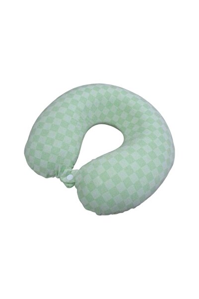 Tradesor Μαξιλάρι αυχένα ταξιδίου - Memory Foam - 718875 - Green