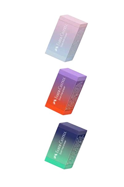 Faber Castell Flow Edition Silgi Renkli - 2 adet