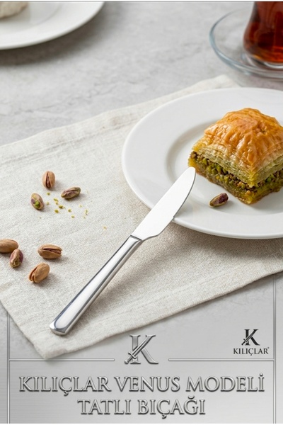 Kılıçlar Venüs New Dessert Knife Set of 6 with Original Box