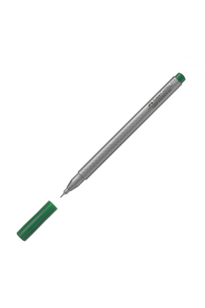 Faber Castell Colored Finepen Green 2 Pieces