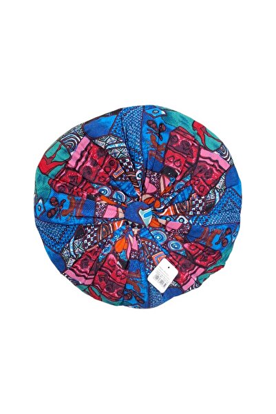 Tradesor Μαξιλάρι καρέκλας Πουφ - Boho - 40cm - 720185 - Blue/Red