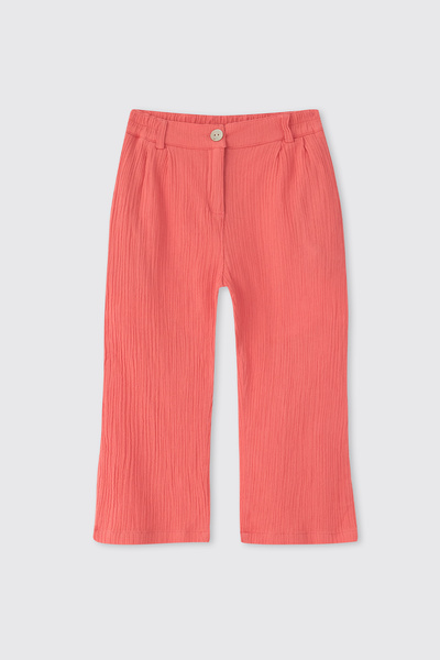 Panço Baby Girl Coral Pants