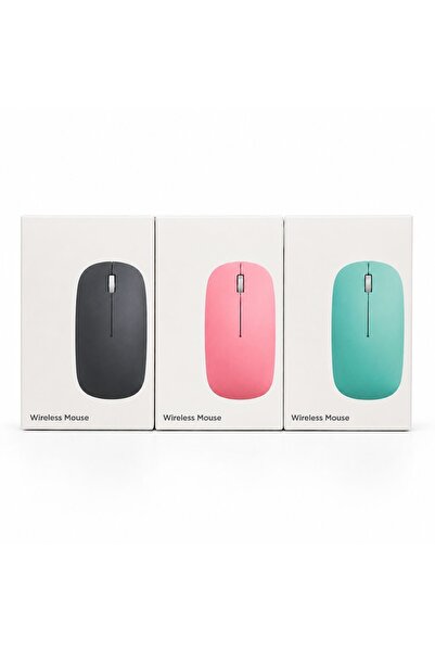 thekam Kablosuz Wireless Mouse 2.4GHz USB Alıcılı Sessiz Optik Mouse – Siyah ...