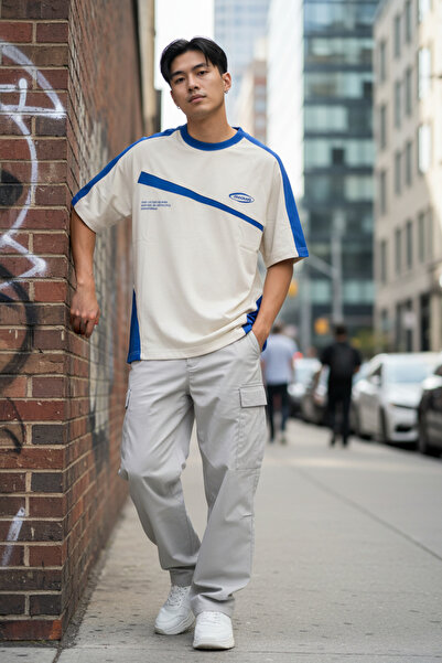 SWAG Men’s Program Off-White T-Shirt TW 1178