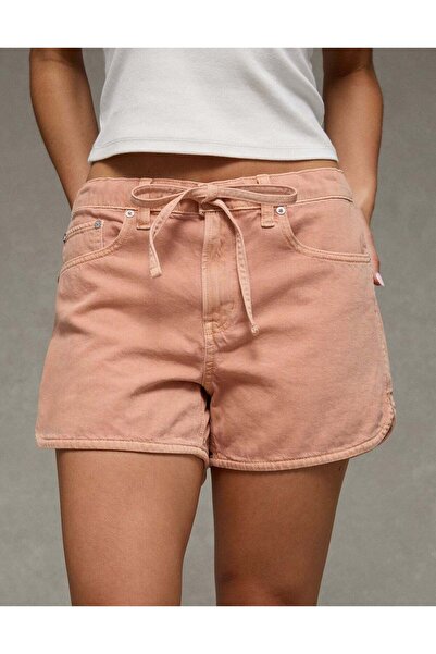 AMERICAN EAGLE شورت شاطئي فضفاض منخفض الخصر من AE