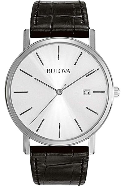 Bulova Men's Classic Wristwatch with 3 Hands, Calendar, Date Display, Quartz ...