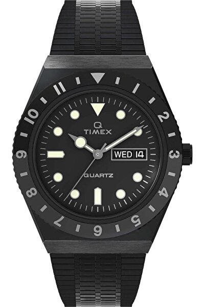 Timex Q Reissue Analog Watch with Stainless Steel Bracelet for Men