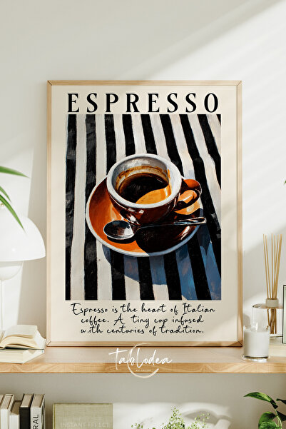 tablodea Td Retro Italian Cafe Style Espresso Coffee Corner Table – Modern Ki...