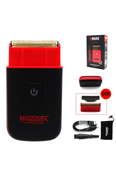 Choice ماكينة حلاقة رجالية فائقة النحافة من بلاك-بوكس طراز WMARK NG-7901، صغي...