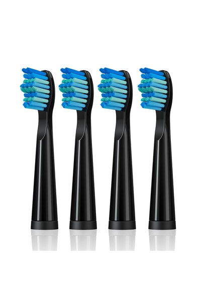 Choice1 4 Pcs black 4 Pcs/Pack Electric Toothbrush Replacement Heads For Seag...
