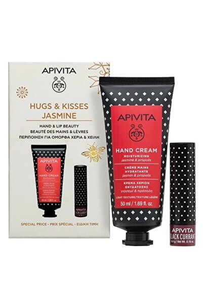 Apivita Προσφορά Αγκαλιές και Φιλιά Τζάσμιν - Σετ Ενυδάτωσης Χεριών και Χειλι...