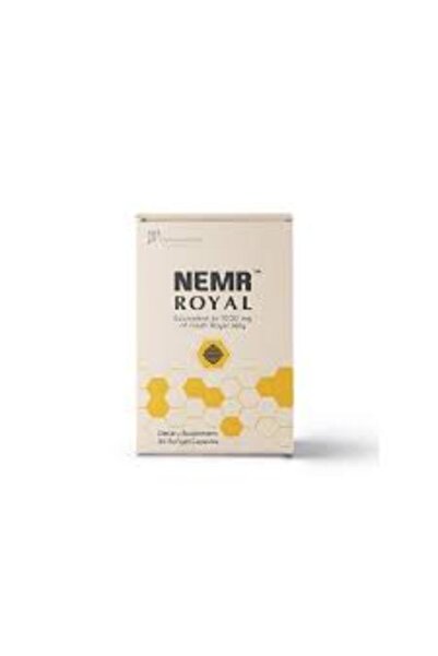 Nemr Royal Jelly 1000mg - 30 Capsules | Energy & Immune Support Supplement