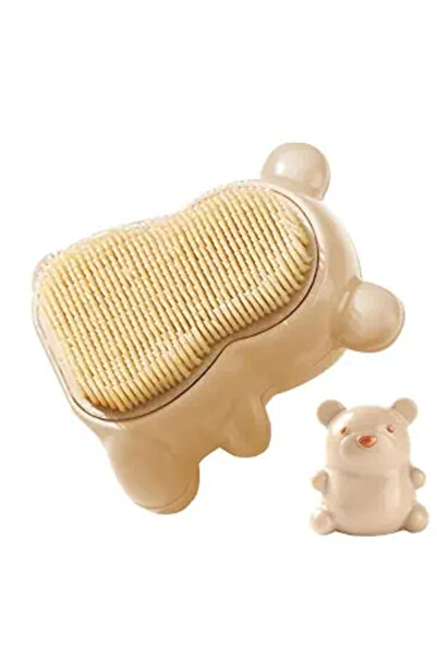 Arabest Capybara Shape Silicone Scalp Brush, Soft Massage Shampoo Comb For Al...