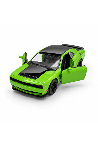Kinsmart 1:40 ölçek 2023 DODGE CHALLENGER SRT / Demon 170 13 cm ÇEK BIRAK MET...