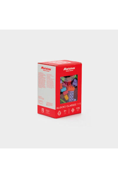 Marioinex Set de construcție pentru copii de 3+ ani, 115 piese. Cod: 902868