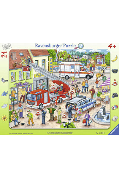 RAVENSBURGER Puzzle pentru copii, grăbește-te! pentru 4+ ani 24 bucăți