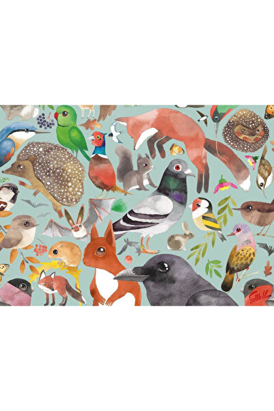 RAVENSBURGER Puzzle Vizitatori Grădina 2D 500 piese