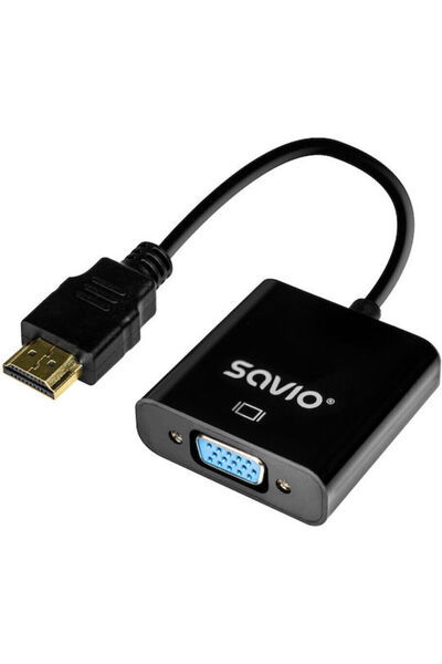 Savio Convertor HDMI mascul la VGA femelă