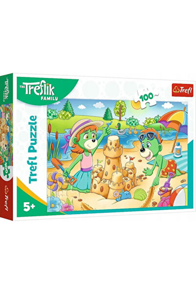 Trefl Puzzle pentru copii El Cubes Ziua Comerțului, pentru 2+ ani, 100 piese