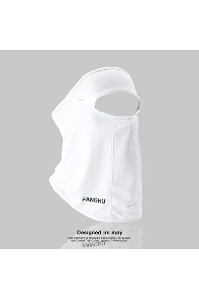 choice2 white Facial Gini Summer Sports Ear Cord Scarves Mask Neck Protection...