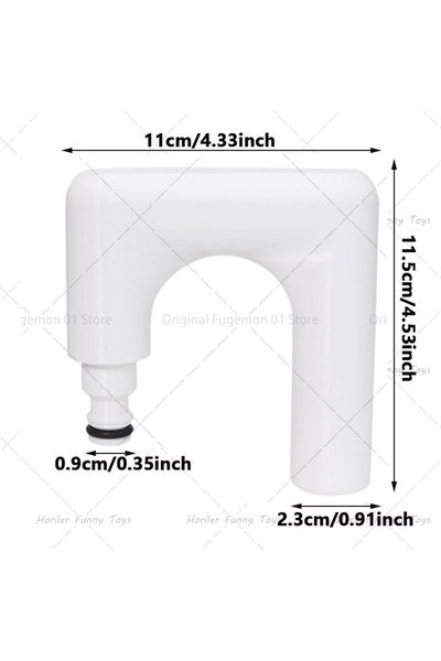 choice2 White Durable Garden Hose Hook Pool Hanger Easy Water Tank Filling No...