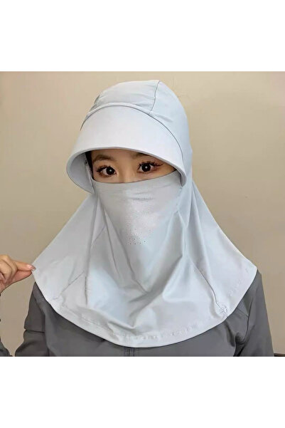 Choice3 غطاء رأس نسائي رمادي اللون للحماية من الأشعة فوق البنفسجية في الصيف، ...