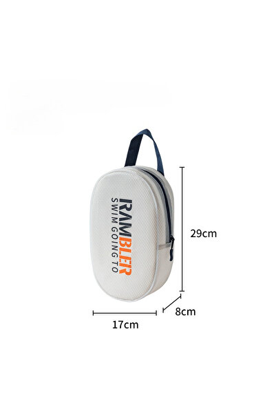 choice2 Beige-M Large Capacity Waterproof Swim Bag with Wet Dry Separation fo...